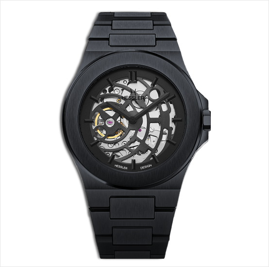 Pegasus Automatic - Pure Steel Skeleton Deep Space (pre-order)